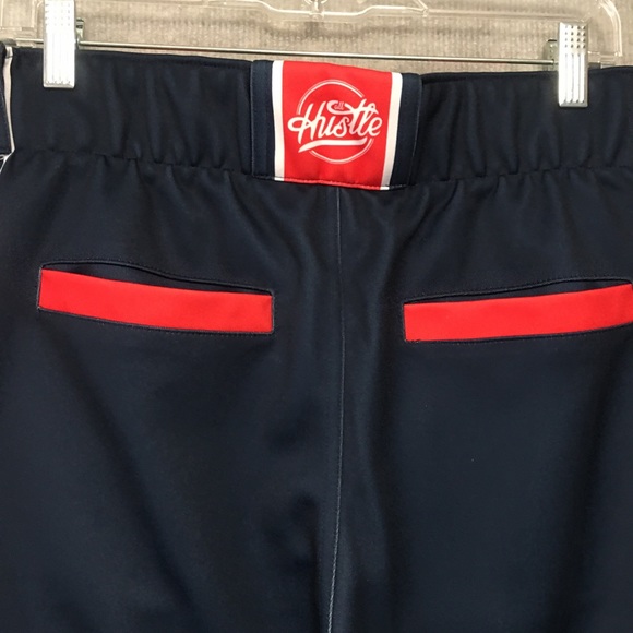 Thistle Seymour Moose RED WHITE & BLUE elastic waist golf sportswear lounge pant - Picture 4 of 9